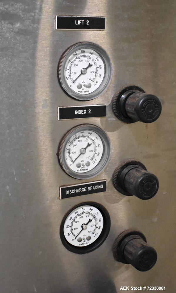 Used All Fill Model DHAA-400 Dual Head Automatic Inline Auger Filler